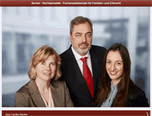 Tablet Screenshot of fachanwaltfrankfurt.de